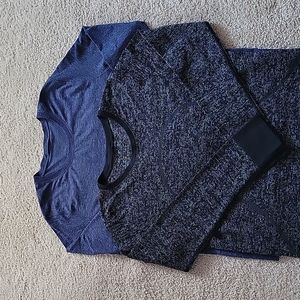 TWO Lululemon Long Sleeve Tops